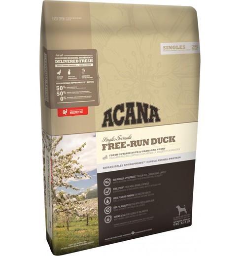 Acana Canine Adult Free-Run Duck pienso para perros