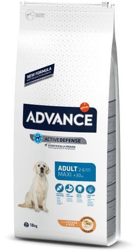 Advance Maxi Adult Chicken & Rice pienso para perros