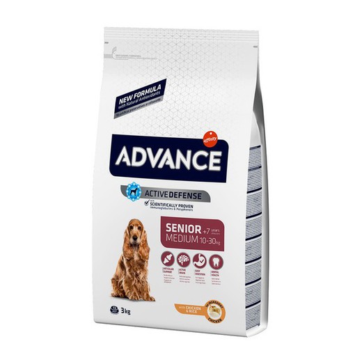Advance Medium Senior Chicken & Rice pienso para perros