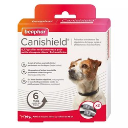 Beaphar collar canishield antiparasitario perro 48cm antiparasitario para perros