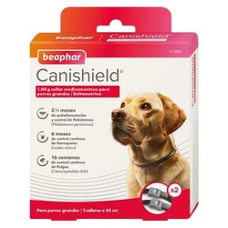Beaphar collar canishield antiparasitario perro 65cm antiparasitario para perros