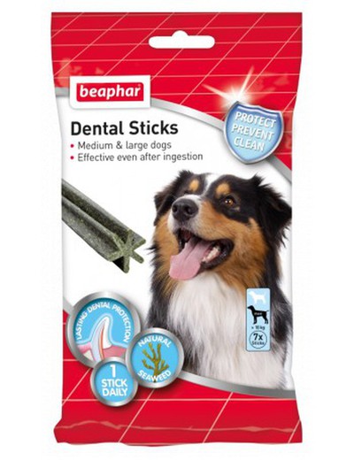 Beaphar Dental Sticks Perro Mediano Grande 1x182gr