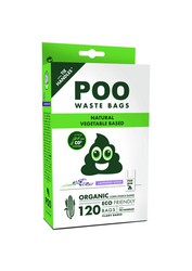 Bolsas Higiénicas con asas Poo Lavanda 120 uni