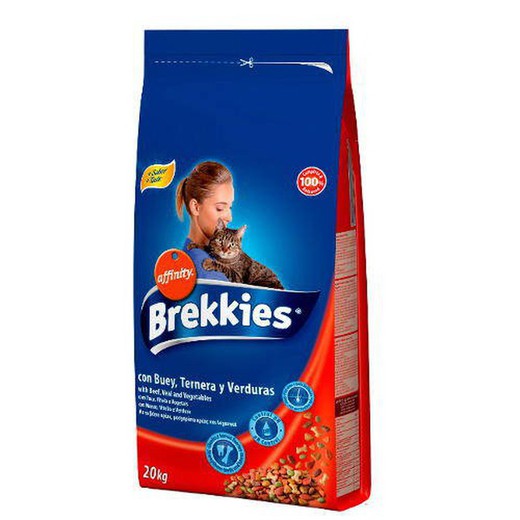 Brekkies excel cat mix buey pienso para gatos
