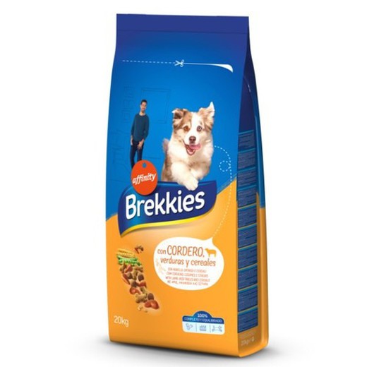 Brekkies excel cordero y arroz pienso para perros