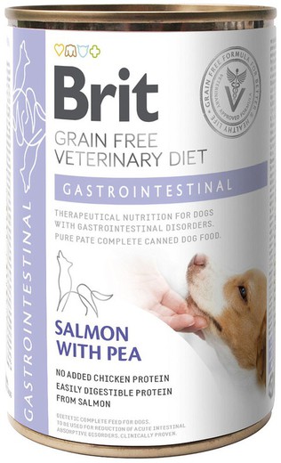 Brit Lata Gastrointestinal 400gr. ( 6 unidades)