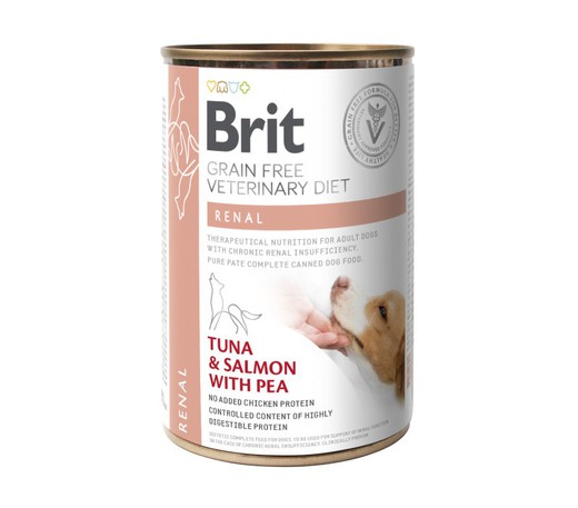 Brit Latas Renal  para Perro 6 latas de 400gr.