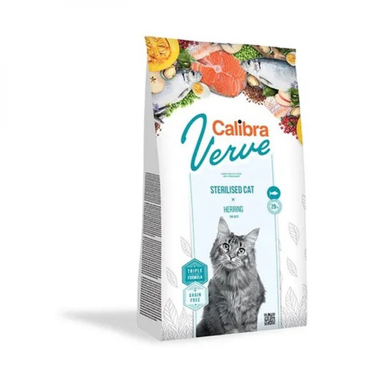 Calibra cat gf verve sterilised arenques pienso para gatos
