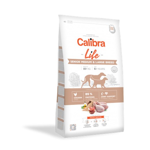 Calibra Dog Life Senior Medium & Large Pollo pienso para perros