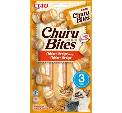 CHURU CAT Bites receta de pollo