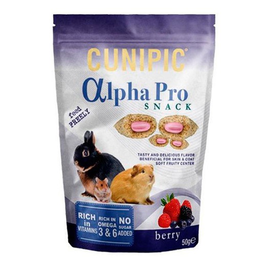 Cunipic Alpha Pro Snack para Roedores y Conejos
