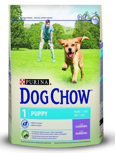 Dog Chow Puppy de cordero pienso para perros