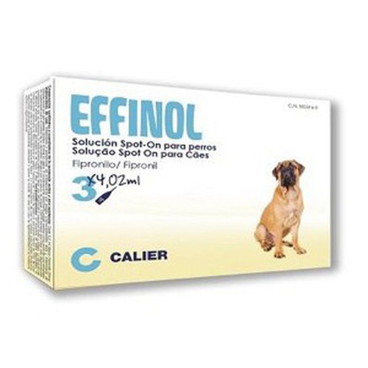 Effinol spot on perros de +40kg antiparasitario para perros