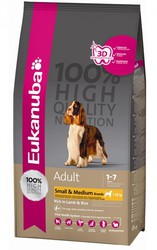 Eukanuba Adult Cordero y Arroz razas pequeñas-medianas pienso para perros