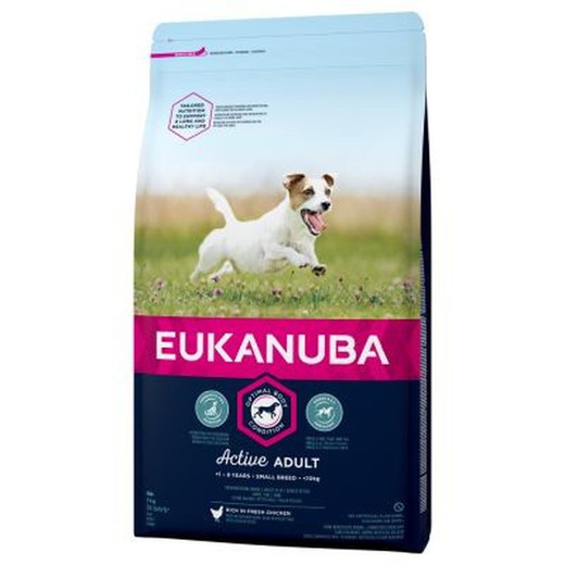 Eukanuba Adult Pollo razas pequeñas pienso para perros