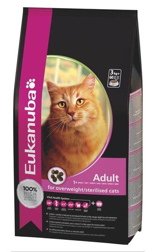 Eukanuba gato esterilizado control de peso pienso para gatos