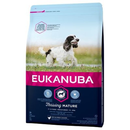 Eukanuba Mature Senior Razas Medianas pienso para perros