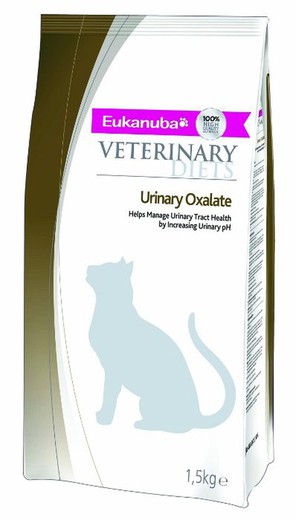 Eukanuba oxalate urinary formula gato dieta especial