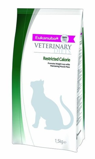 Eukanuba restricted calorie gato dieta especial