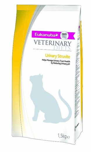 Eukanuba struvite urinary gato dieta especial