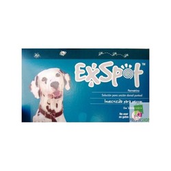 Ex-spot caja 6 pipetas antiparasitario para perros