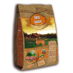 Farm Nature Adulto con Pollo y Arroz pienso para perros