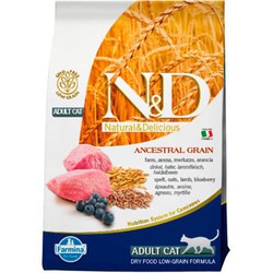 Farmina n&d ancestral grain adult cat cordero pienso para gatos