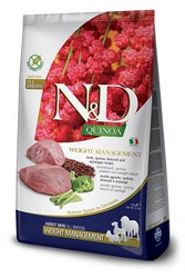 Farmina N&D Dog Quinoa Weight Management Cordero pienso para perros