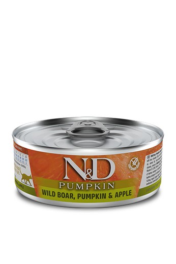 Farmina n&d pumpkin lata comida húmeda para gatos