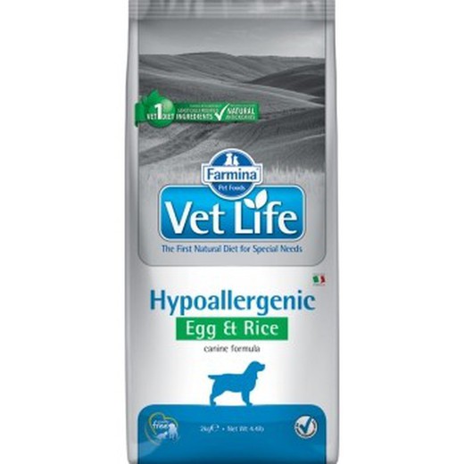 Farmina Vet Life Dog Hypoallergenic Huevo pienso para perros