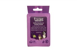 Freedog Toallitas Lavanda y Vainilla Pocket Size 25uds