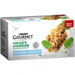 Gourmet nature fish caja 12x4x85gr comida húmeda para gatos