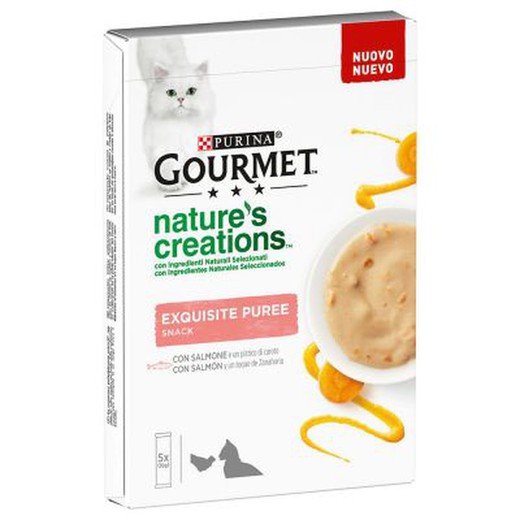 Gourmet puree comida húmeda para gatos