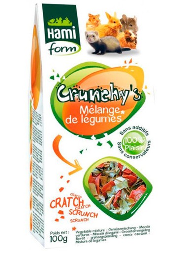 Hamiform Roedor Crunchys Verduras