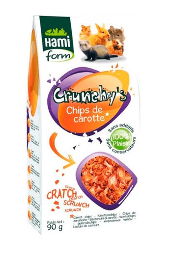 Hamiform Roedor Crunchys Zanahoria