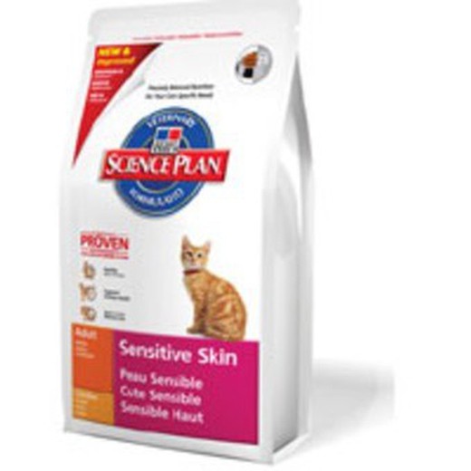 Hill's adult sensitive skin comida para gatos pienso para gatos
