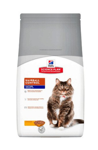 Hill's mature adult 7+ hairball comida para gatos pienso para gatos