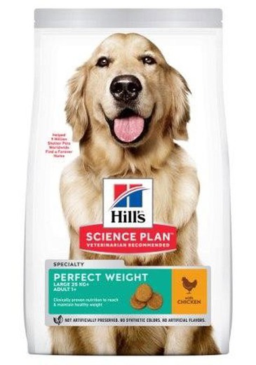 Hill's Perfect Weight Canine Large Breed pienso para perros