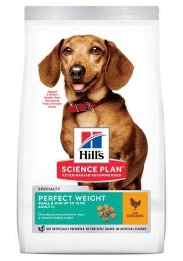 Hill's Perfect Weight Canine Mini pienso para perros