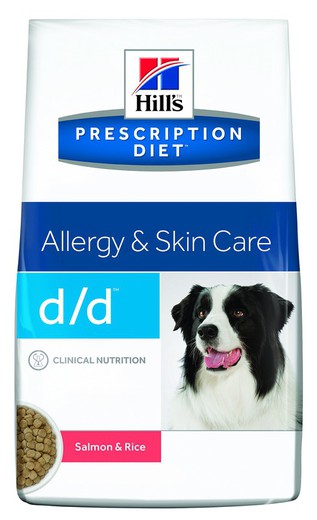 Hill's prescription diet Canine D-D Salmon y Arroz pienso para perros