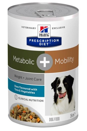 Hill's Prescription Diet Canine Metabolic Mobility Estofado Atun pienso para perros
