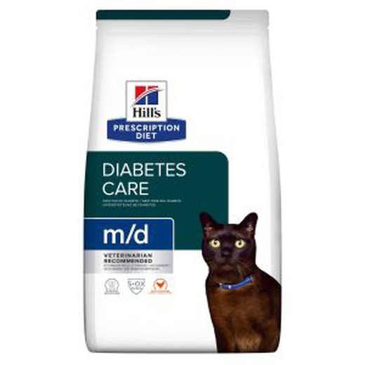 Hill's prescription diet diabetes care m/d gato adulto pienso para gatos dieta especial