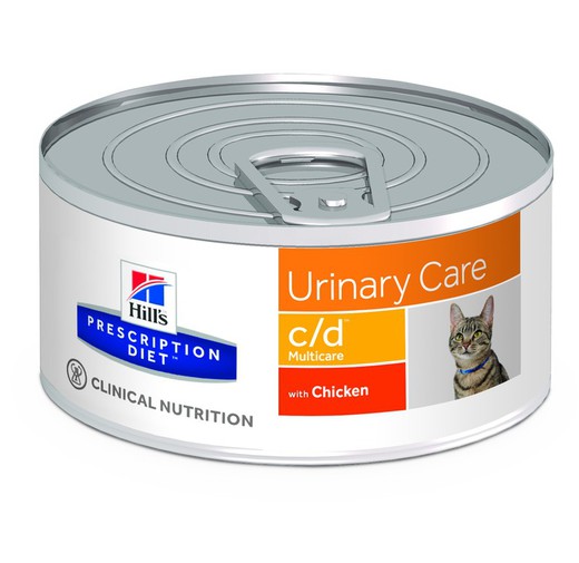 Hill's prescription diet feline c-d húmedo paté comida húmeda para gatos