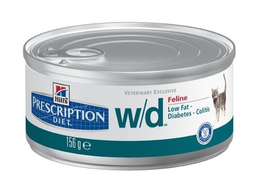 Hill's prescription diet feline w/d húmedo pienso para perros dieta especial