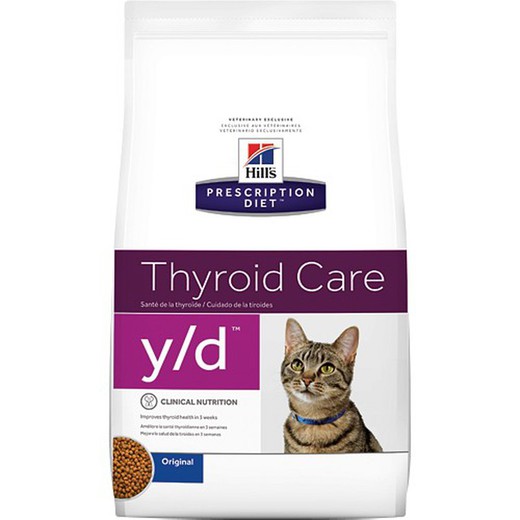 Hill's prescription diet feline y-d pienso para gatos dieta especial