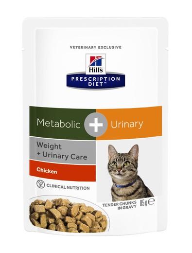 Hill's prescription diet pd feline metabolic plus urinary (bolsita) dieta especial