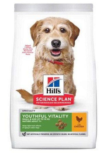 Hill's SP Canine Mature 7+ Youthful Vitality Small Mini pienso para perros