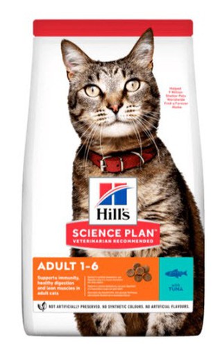 Hill's sp feline adult atun pienso para gatos