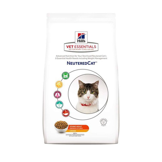 Hill's ve feline neutered young adult esterilizados pienso para gatos