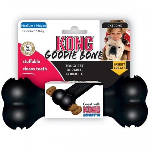 Kong Goodie Bone Extreme hueso mordedor extremo